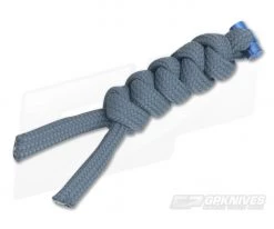 Chris Reeve Small Sebenza 21 Charcoal/Blue Knotted Lanyard