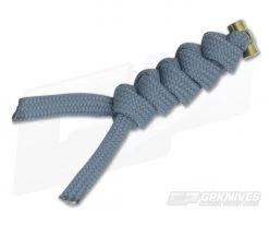 Chris Reeve Small Sebenza 21 Charcoal/Gold Knotted Lanyard