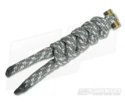 Chris Reeve Small Sebenza 21 Multicolored Knotted Lanyard ACU Camo/Gold