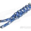 Chris Reeve Small Sebenza 21 Multicolored Knotted Lanyard Bucky Blue/Silver -Cheap Knife Accessories Store 0033