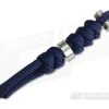 Chris Reeve Large Inkosi Midnight Lanyard with Silver Bead
