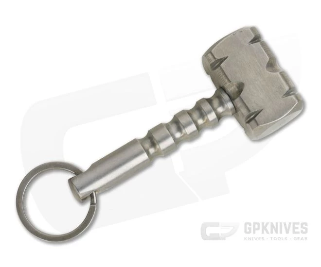 Ober Metalworks Mjolnir Titanium Hammer Key Chain 3 Ober Metalworks Mjolnir Titanium Hammer Key Chain