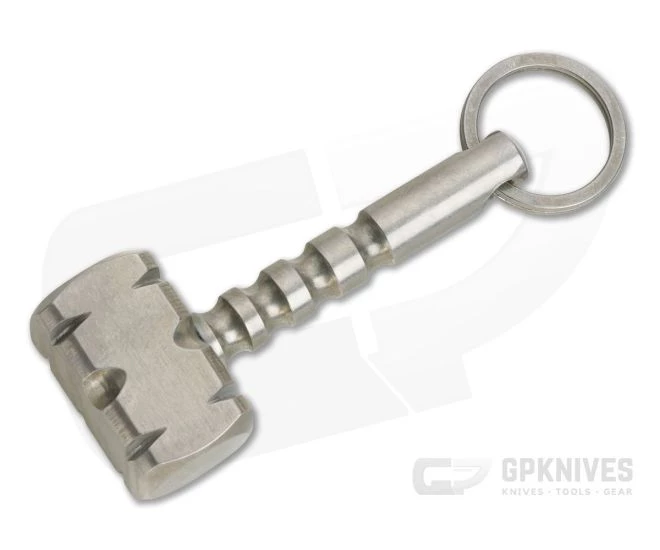 Ober Metalworks Mjolnir Titanium Hammer Key Chain 4 Ober Metalworks Mjolnir Titanium Hammer Key Chain - Image 2