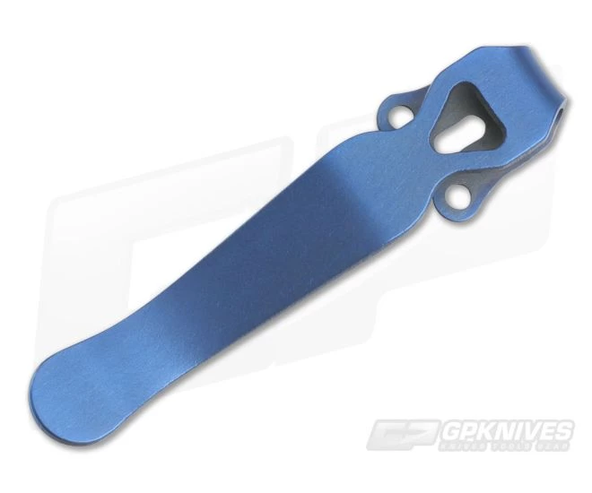 Lynch Northwest Titanium Deep Carry Pocket Clip Benchmade Blue 3 Lynch Northwest Titanium Deep Carry Pocket Clip Benchmade Blue
