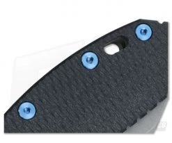 Hinderer Knives XM-18 3.5"/XM-24 Titanium Handle Screws Stonewashed Blue | Set of 3 -Cheap Knife Accessories Store 0060