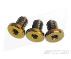 Hinderer Knives Bronze Titanium Handle Screw Set for 3.5" XM-18 and XM-24
