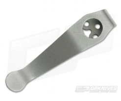 Lynch Northwest Spyderco Short Sandwashed Titanium Deep Carry Pocket Clip