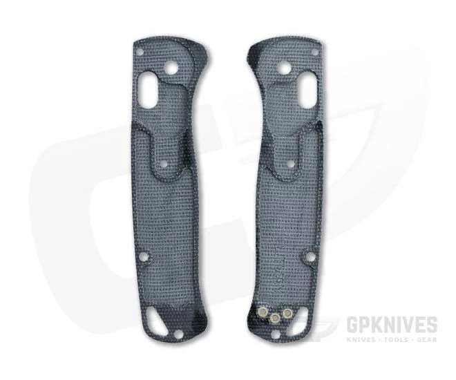 Putman Blade Scales Benchmade Bugout 535 Black Micarta Scales 4 Putman Blade Scales Benchmade Bugout 535 Black Micarta Scales - Image 2