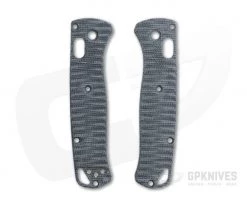 Putman Blade Scales Benchmade Bugout 535 Black Micarta Scales