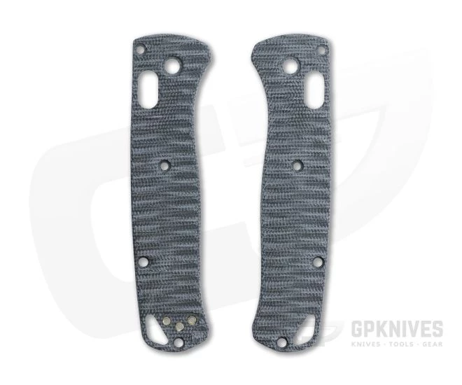 Putman Blade Scales Benchmade Bugout 535 Black Micarta Scales 3 Putman Blade Scales Benchmade Bugout 535 Black Micarta Scales