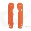 Putman Blade Scales Spyderco Smock Grooved Orange G10 Scales -Cheap Knife Accessories Store 010 1 15