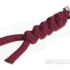 Chris Reeve Small Sebenza 21 Burgundy/Silver Knotted Lanyard -Cheap Knife Accessories Store 0134