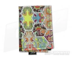 SwankHanks Mosaic Quandary Cotton and Microsuede Hank