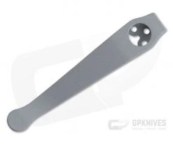 Lynch Northwest Titanium Deep Carry Pocket Clip Spyderco Long Bead Blast