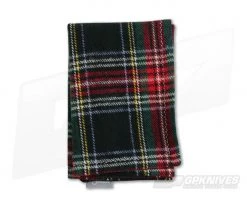 SwankHanks Dad's Flannel Robe Flannel and Microsuede Hank