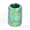 Ti Survival Titanium Lanyard Bead Textured Green Copper Anodized -Cheap Knife Accessories Store 024