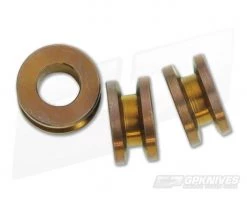 Hinderer Knives XM-18 3.5" Ti Standoffs Bronze