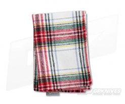 SwankHanks Xmas Plaid Flannel and Microsuede Hank