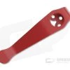 Lynch Northwest Titanium Deep Carry Pocket Clip Spyderco Short Red Cerakote -Cheap Knife Accessories Store 027 6
