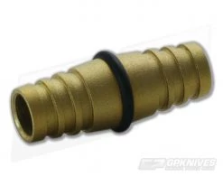 Hinderer Knives Alpha Bead Brass Bead Blast