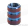 Ti Survival Titanium Lanyard Bead Grooved Purple Blue Groove -Cheap Knife Accessories Store 029 1 2