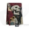 SwankHanks Day of the Dead Cotton and Microsuede Hank 2 SwankHanks Day of the Dead Cotton and Microsuede Hank -Cheap Knife Accessories Store 030 1 8
