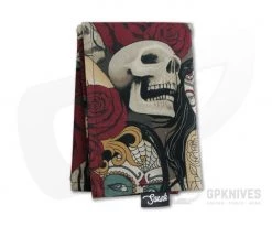 SwankHanks Day of the Dead Cotton and Microsuede Hank