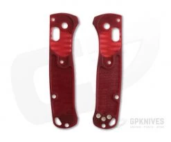 Putman Blade Scales Benchmade Mini Bugout 533 Red G10 Custom Scales -Cheap Knife Accessories Store 030 2 7