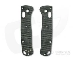 Putman Blade Scales Benchmade Mini Bugout 533 OD Green Micarta Custom Scales