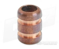 Ti Survival Copper Lanyard Bead Grooved Satin