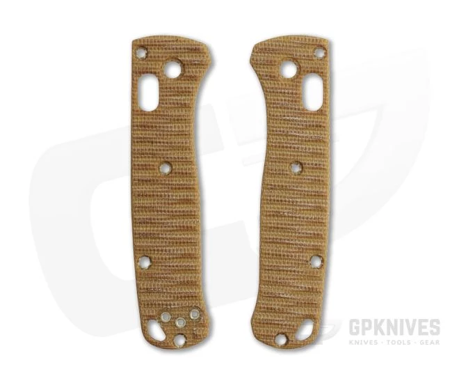 Putman Blade Scales Benchmade Mini Bugout 533 Natural Micarta Custom Scales 3 Putman Blade Scales Benchmade Mini Bugout 533 Natural Micarta Custom Scales
