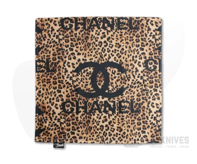 SwankHanks Chanel Leopard Print Nylon and Microsuede Hank 4 SwankHanks Chanel Leopard Print Nylon and Microsuede Hank - Image 2