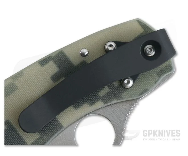 Lynch Northwest Spyderco Military OD Green Cerakote Titanium Deep Carry Pocket Clip 4 Lynch Northwest Spyderco Military OD Green Cerakote Titanium Deep Carry Pocket Clip - Image 2