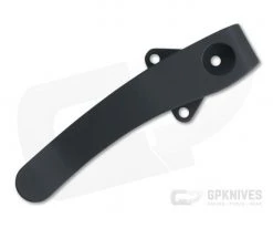 Lynch Northwest Spyderco Military Black Cerakote Titanium Deep Carry Pocket Clip