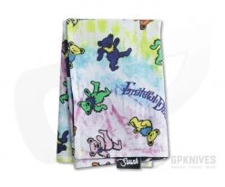 SwankHanks Tie-Dye Grateful Dead Cotton and Microsuede Hank