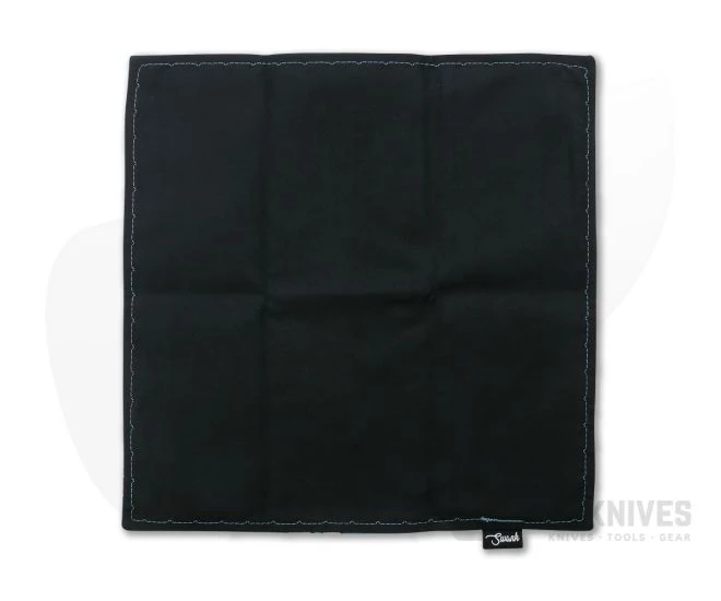 SwankHanks Lady Luck Blue Cotton Black Microfiber Hank 5 SwankHanks Lady Luck Blue Cotton Black Microfiber Hank - Image 3