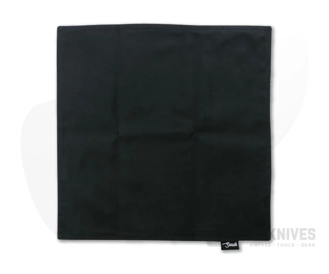 SwankHanks Black and White Skulls and Roses Cotton and Microsuede Hank 5 SwankHanks Black and White Skulls and Roses Cotton and Microsuede Hank - Image 3