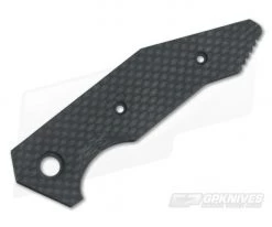Hinderer Knives Smooth Carbon Fiber Handle Scale Half Track