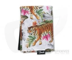 SwankHanks Tropical Tiger Cotton and Microsuede Hank