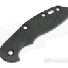 Hinderer Knives Black DLC Textured Titanium XM-18 3.5" Handle Scale