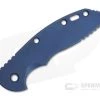 Hinderer Knives Battle Blue Smooth Milled Titanium XM-18 3.5" Handle Scale -Cheap Knife Accessories Store 0585 2