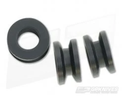 Hinderer Knives XM-18 3.5" Black Stainless Steel Standoffs