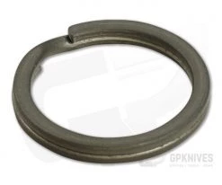 Ti Survival Titanium Split Ring 25mm Stone Washed