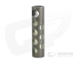 Ti Survival Stonewashed Titanium Glow Lantern Lanyard Fob