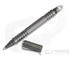 Hinderer Knives Investigator Pen Stonewashed Black DLC Stainless Steel 0732 -Cheap Knife Accessories Store 0732 2