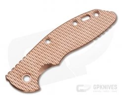Hinderer Knives Textured Copper XM-18 3.5" Handle Scale