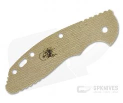 Hinderer Knives XM-18 3.5" Handle Scale Textured Natural Canvas Micarta 5 Hinderer Knives XM-18 3.5" Handle Scale Textured Natural Canvas Micarta -Cheap Knife Accessories Store 0762 2 1