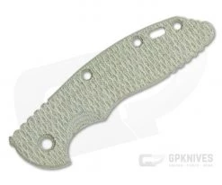 Hinderer Knives XM-18 3.5" Handle Scale Textured Green Canvas Micarta