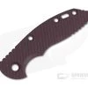 Hinderer Knives XM-18 3" Handle Scale Textured Burgundy Canvas Micarta 1 Hinderer Knives XM-18 3" Handle Scale Textured Burgundy Canvas Micarta -Cheap Knife Accessories Store 0787