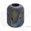 Ti Survival Hex XL Titanium Lanyard Bead Sandblasted Random Flame Anodized -Cheap Knife Accessories Store 083 1 3